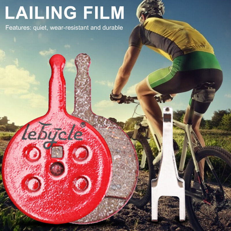 1 Set Bicycle Brake Pads Wear-Resistant Quiet Bike Disc Braking Pad for Avid BB5