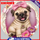 5D DIY Full Drill Diamond Painting Dog Cross Stitch Craft Kit Bedroom Home Decor