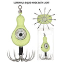 Fishing lures Light LED Deep Sea Glowing Luminous Cuttlefish Squid Jig Hook Bai.