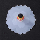 Reusable Silicone Cup Cover Heat Resistant Sealed Leakproof Cups Lid (D)