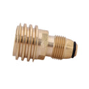 Brass POL to QCC1 Valve Propane Outdoor Gas Tank Convert Joint for Outdoor