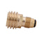 Brass POL to QCC1 Valve Propane Outdoor Gas Tank Convert Joint for Outdoor