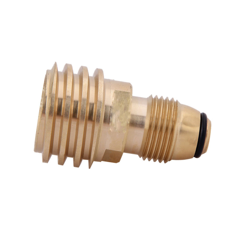 Brass POL to QCC1 Valve Propane Outdoor Gas Tank Convert Joint for Outdoor