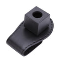 Portable Snooker Cue Chalk Leather Clip Powder Holder Billiards Accessories