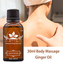 Pure Ginger Essential Oil Body Massage Essential Oil Lymphatic Drainage