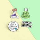 Chemistry Badge Chemical Beaker Cute Badges Brooches Enamel Pin Lapel Pin
