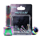 6pcs MTB Stem Bolts M5x18mm Allen Head Stem Screws w/ Washer (Multicolor)