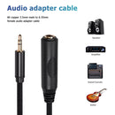 3.5mm Male to 6.35mm Female Cable 1/8 to 1/4 Stereo Audio Adapter (1.5m) Newly