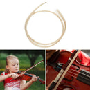 2 Hank Mongolian Violin/Viola Bow Hair Horsehair Rehair 74cm White K8J9