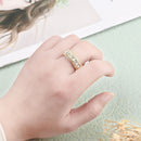 Exquisite Promise Christmas Gift Diamond Ring Womens Jewelry Wedding Ring