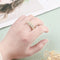 Exquisite Promise Christmas Gift Diamond Ring Womens Jewelry Wedding Ring