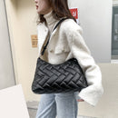 Winter Nylon Padded Quilted Handbag Winter Warm Tote Bag Large Capacity Handbag