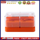 Medicine Pill Holder Mini Portable Storage Box Tablet Cutter Splitter Divider