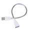 USB Male to Female Extension LED Light Adapter Cable Metal Flexible Tube Newly