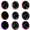 Auto Steering Wheel Cover Breathable Anti Slip Car Elastic Net Fabric Fish B6H9