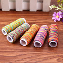 5pcs Rainbow Color Sewing Thread Hand Quilting Sewing Embroidery Yarn Home DIY-M