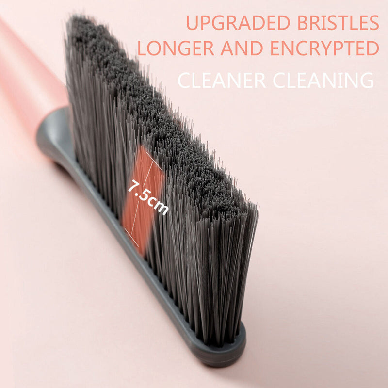 Soft Cleaning Brush - Long Handle Bed Sheets Debris Cleaning Brush (Pink)