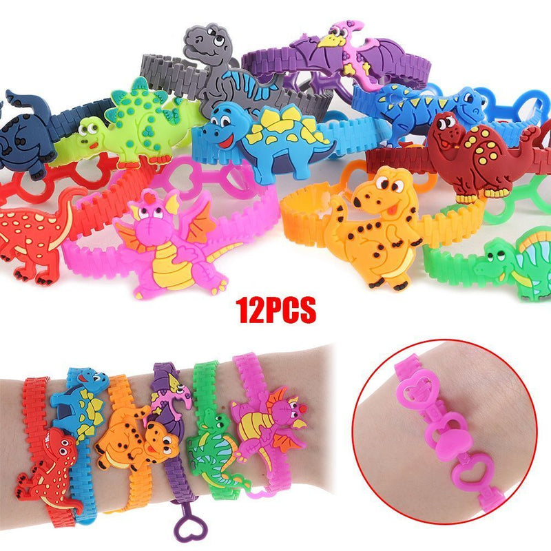 DinosaurDecorations Bracelets Straws Dinosaur Rings Dinosaur Party Favors