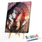 Indigenous Girl Oil Paint By Numbers Kits Canvas DIY Picture Hand Painted