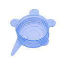 niversal Silicone Suction Lid-bowl pan cooking pot lid-silicon Blue