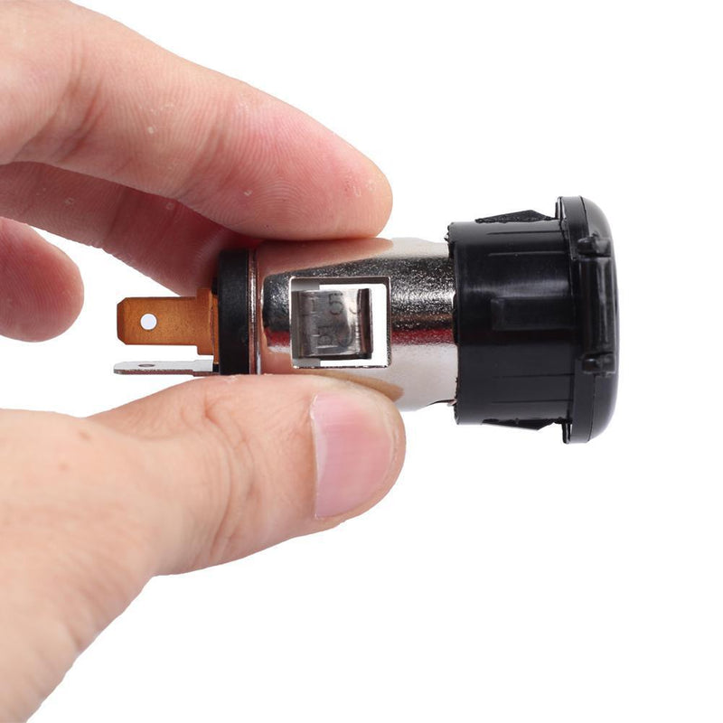 Car 10A Cigarette Lighter Female Socket Power Plug with Waterproof Cover Newly