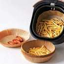 50 Pcs Air Fryer Disposable Paper Liner Non-Stick Pan Parchment Baking Papers