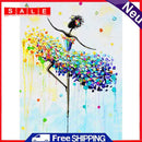 5D DIY Diamond Painting Dancing Girl Mosaic Embroidery Wall Art Needlework