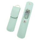 6pcs Ear Wax Picker Kit Health Care Curette Earpick Household Tool (Green) Newly