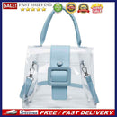 PVC Transparent Women Shoulder Bag Summer Clear Purse Totes Crossbody Handbag