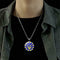 Women Men I Stand with Ukraine Charm Pendant Ukrainian Flag Ukraine Necklace