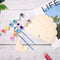 Peafowl Oil Paint by Numbers DIY Coloring Picture Acrylic Drawing Unique Gift