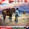 Cowboy Couple Oil Paint By Numbers Kits Canvas Picture Wall Art DIY Craft Newly
