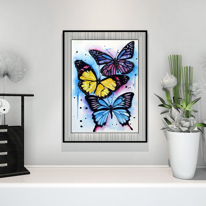 Butterfly 5D Diamond Painting DIY Full Square Drill Mosaic Wall Craft Picture