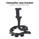 Caterpillar Lazy Bracket Phone Holder Desktop Flexible Suction Stand for Home