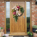 Spring Home Decor Garden Simulation Door Hanging Garlands Wreath Ornaments
