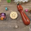 Plant Flower DIY Scrapbooking Envelope Seal Stamp Sealing Wax Stamp (C132) Newly