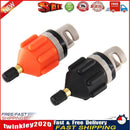 2x Rowing Boat Air Valve Kayak Paddle Board Pump Adapter (Black+Orange) Newly