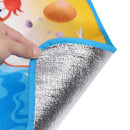 Camping Mat Picnic Beach Mattress Folding Sleeping Mats Cartoon Waterproof Pad