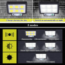 LED Split Solar Wall Light Waterproof Motion Sensor Lamp Street Light (B) Newly