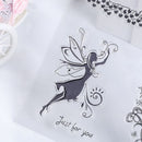 Scrapbooking Alphabet Transparent Stamp Flower Silicone Rubber Christmas Tree