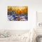DIY Paint By Number Kit Frameless Village Sunset Handpainted Wall Hanging Gift
