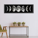 5D DIY Diamond Painting Full Square Drill Moon Phase Wall Decor Rhinestone Art
