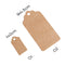 Wedding Favour 20M Rope Gift Tag Price Label Hanging Ornaments Kraft Paper