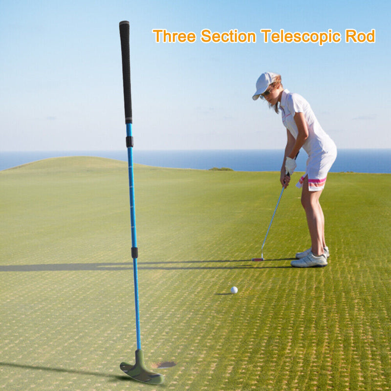 #A Golf Putter Golf Clubs Right Left Two-Way Handed Telescopic Golf Putter