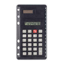 Solar Power Calculator Digital Ultra thin Ruler Function HOT Portable V6Z5