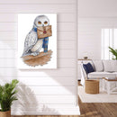 14CT DIY Cartoon Owl Cross Stitch Kits Counted Partial Embroidery Set Craft Gift