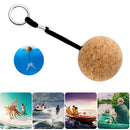 50mm Boat Floating Cork Keyring Water Buoyant Ball Floating Kayak Key Chain