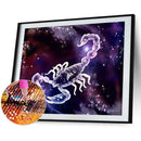 DIY Diamond Painting Kits Full Round Drill Scorpio Mosaic Home Decoration Gifts