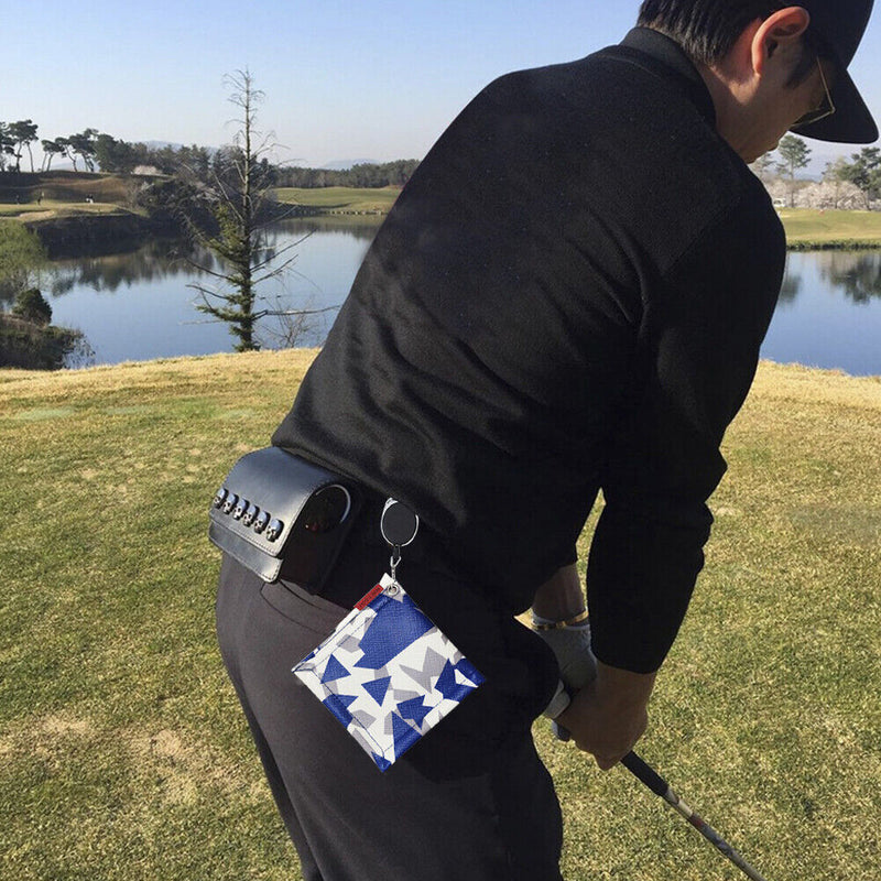 Mini Square Golf Ball Club Head Cleaning Cloth Cleaner Towels Golf Accessories