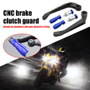 Motorcycle Handguards CNC Aluminum Hand Guards for 7/8 Handlebar (Blue) Newly